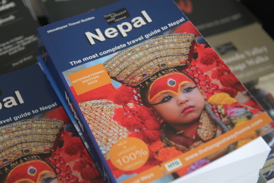 Nepal Guidebook 2022 for sale in bookstore