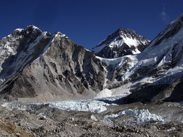 Empty Everest Base Camp