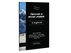 Trekking and hiking journal: a logbook