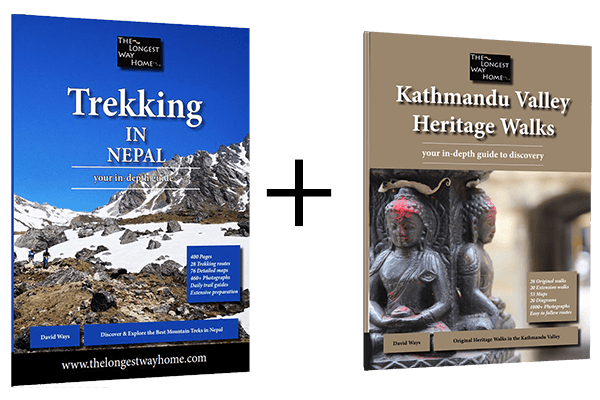 Trekking in Nepal Guidebook and Kathmandu Valley Heritage Walks together