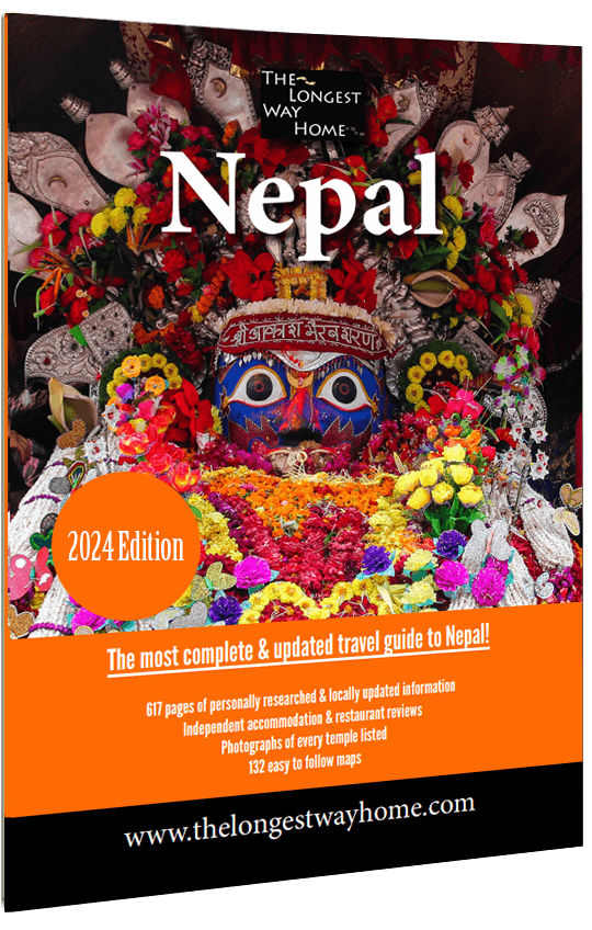 Nepal Guide Book Cover 2024