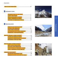 trekking in nepal table of contents page 1