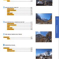 trekking in nepal table of contents page 9