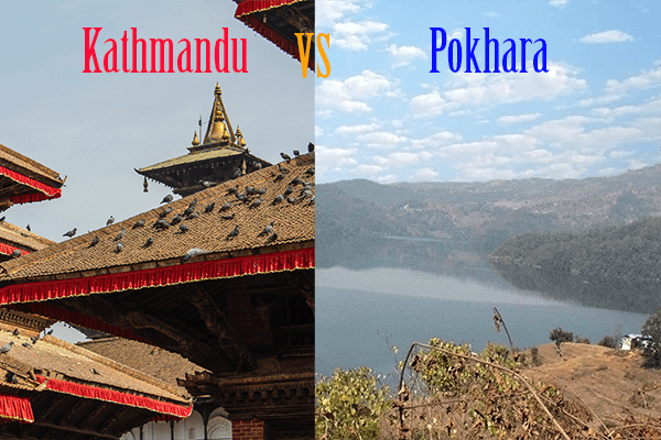 Kathmandu vs Pokhara comparison 