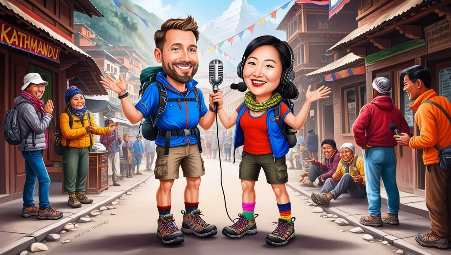 Nepal Uncovered Travel Podcast by David Ways Nepal Uncovered Travel Podcast Cover Art