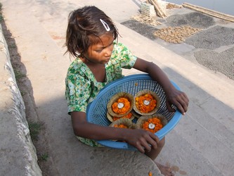 Ganges Flower Girl