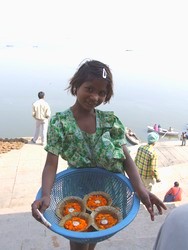 Ganges Flower Girl