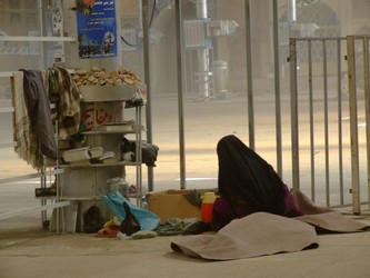 Iranian Woman at mosque