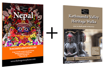 Nepal Guidebook and Kathmandu Valley Heritage Walks Book