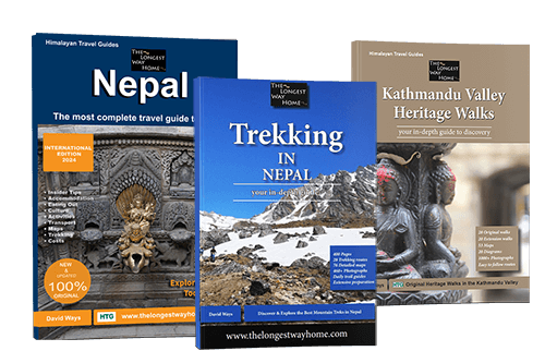 Print editions of the Nepal Guidebook and Kathmandu Valley Heritage Walks Book