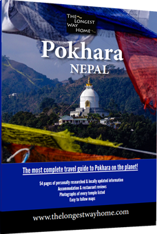 Cover of the Pokhara guidebook