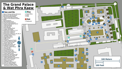 free map of Wat Pho