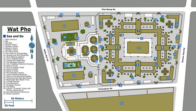 free map of Wat Pho